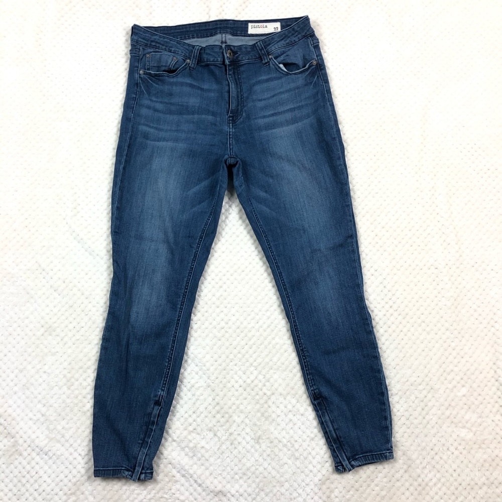 Pistola Ankle Zip Jeans